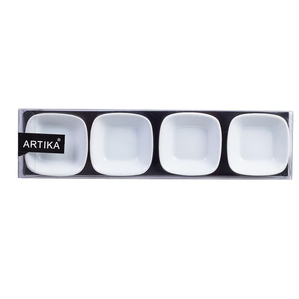 Artika 4 Pk Mini Square Plates (36)