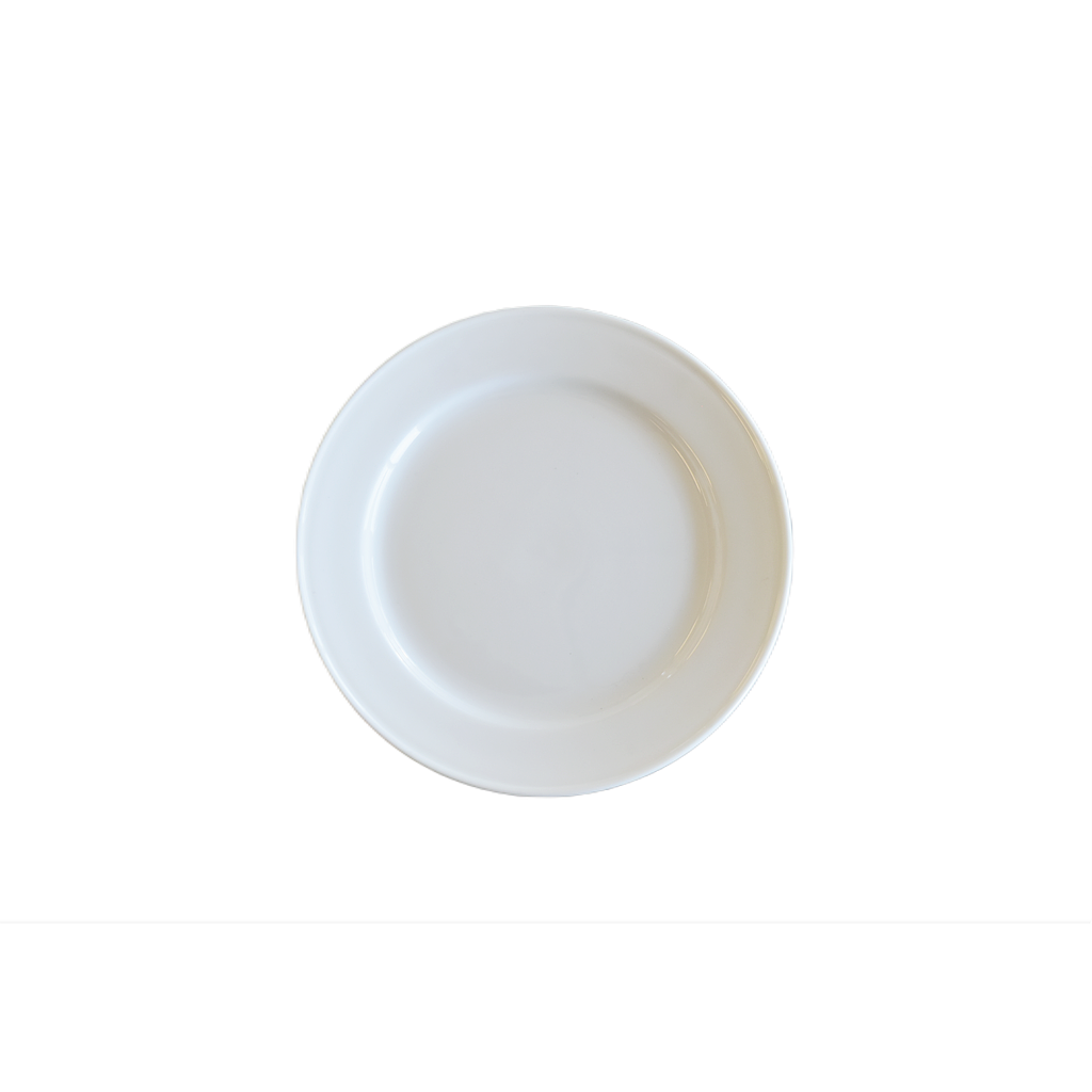 ''Crown'' Plate 13.75 Cm /6.25'', White