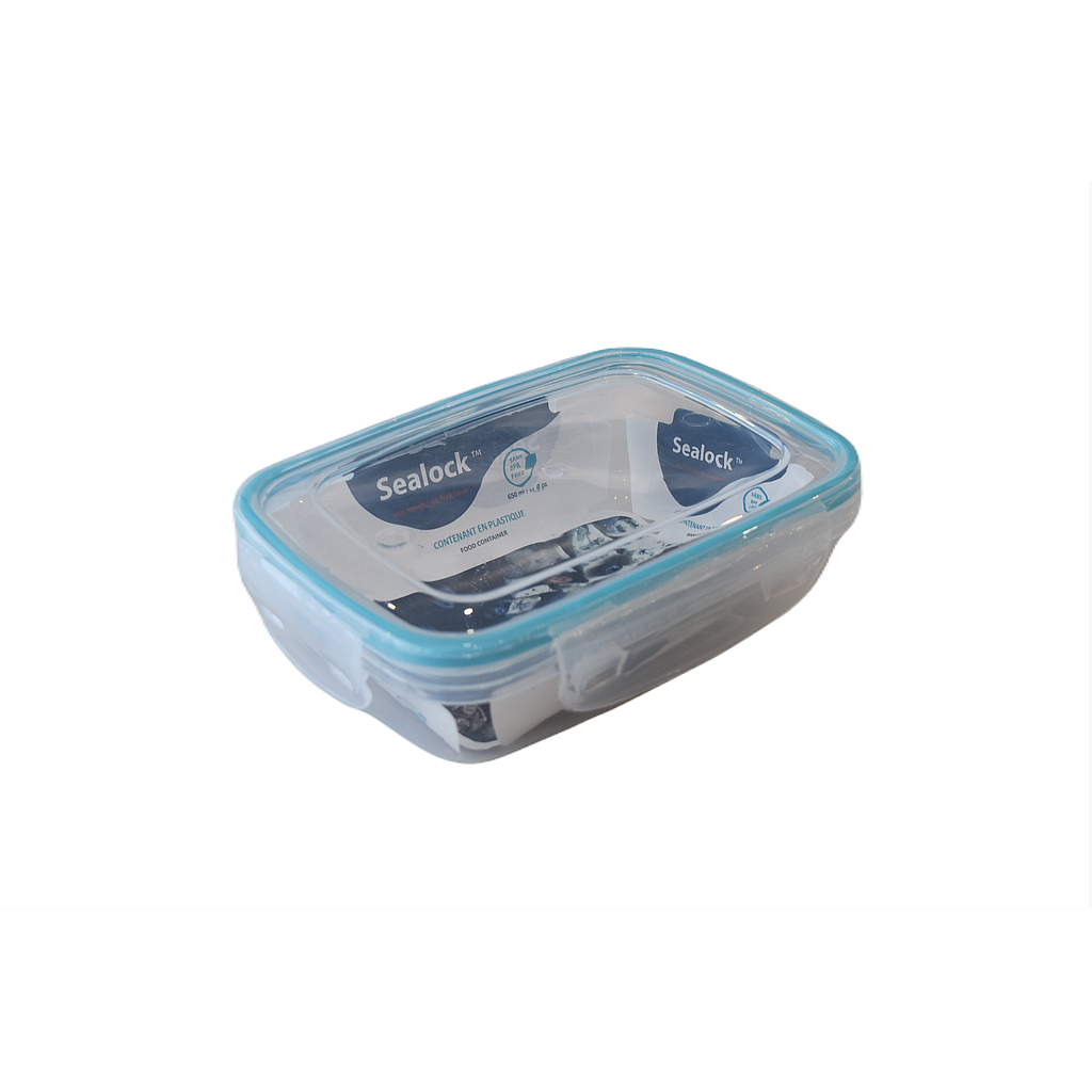 Sealock 650 Ml Rectangular Plastic Storage Container