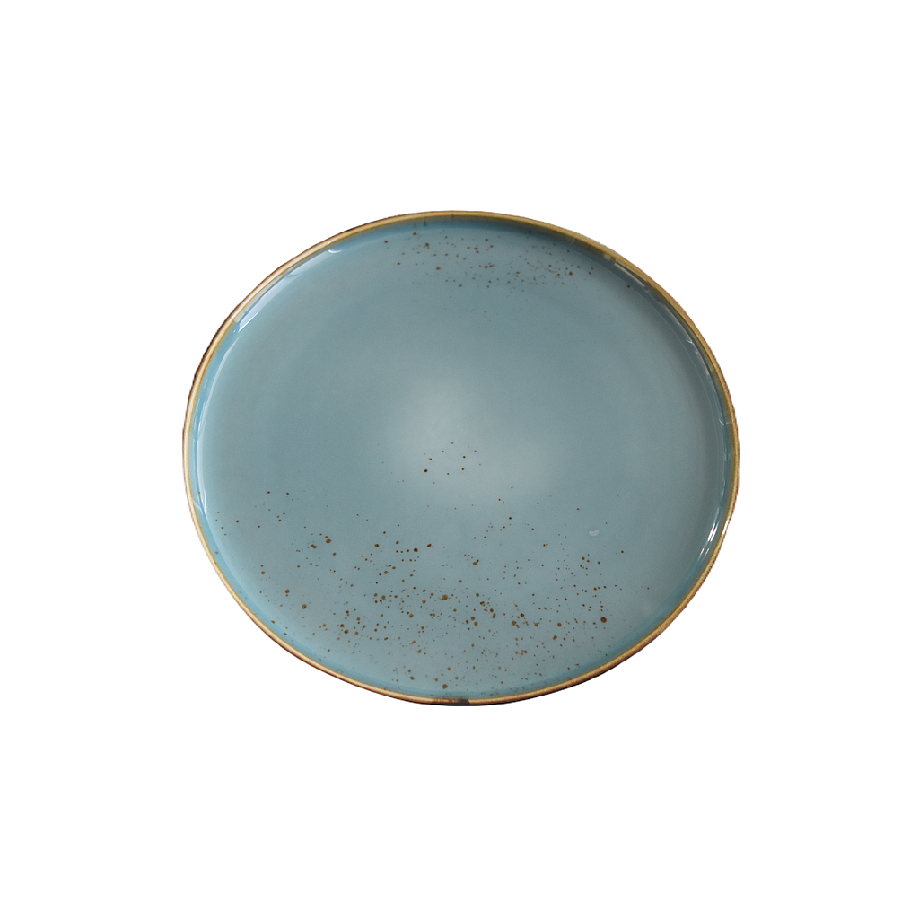 "Terra" 11" Round Plate Dap-Blue