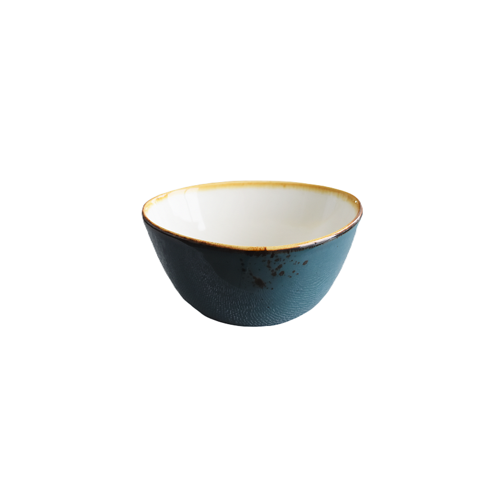 "Terra" 4.75" Bol Ovale Dap-Nouveau-Bleu