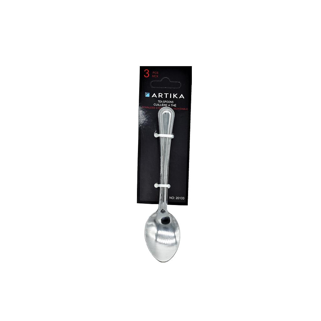 Artika 3 Pk Tea Spoons ( Beads)