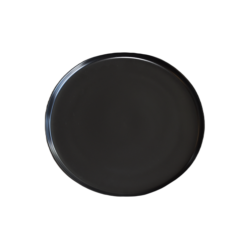 "Terra" Assiette Ronde 11'' Noir