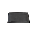 &quot;Terra&quot; 7''X7&quot; Black Square Plate