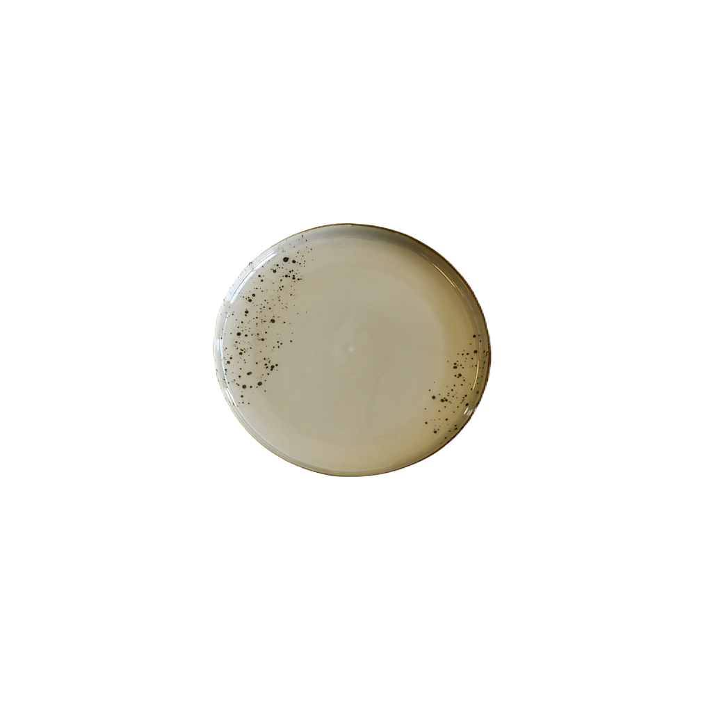 &quot;Terra&quot; 7.25&quot; Round Plate Dap-Grey