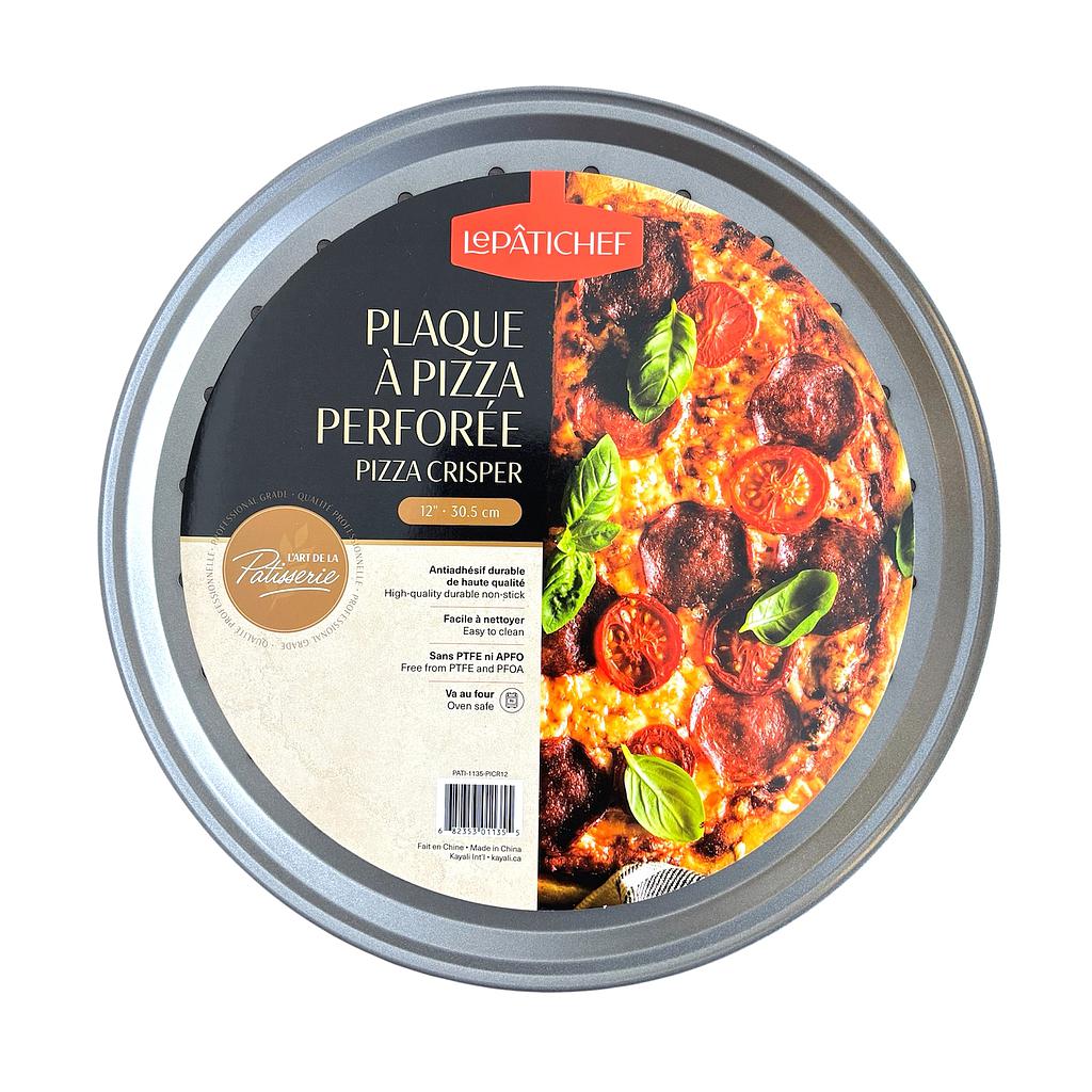 Le Pâtichef Moule à Pizza, perforé 12"