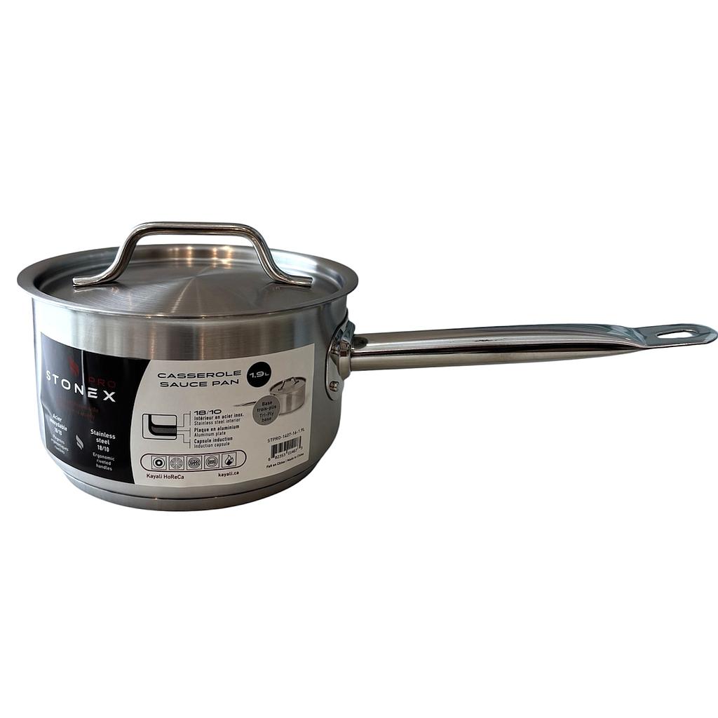 STONEX PRO Sauce Pan 1.9 L - SS 18/10