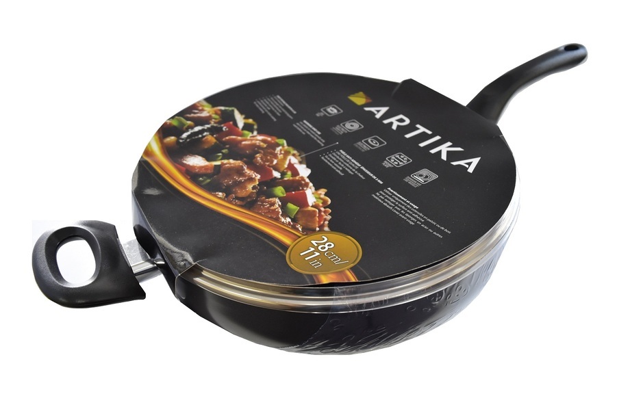 Artika sauteuse 28 cm avec couvercle