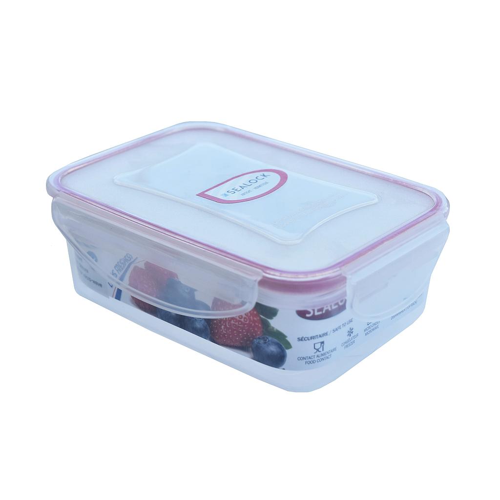 Sealock 500 mL Rect. Plastic Container