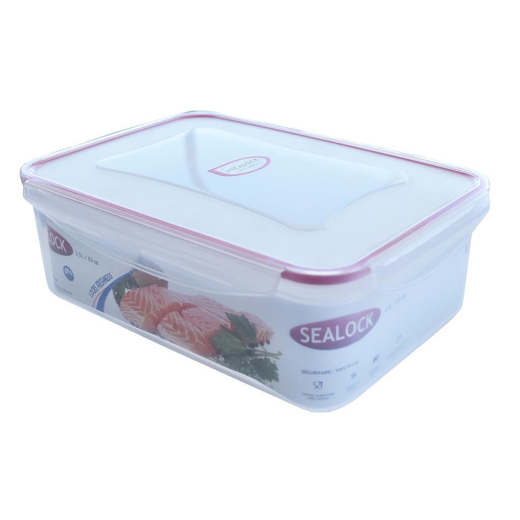 Sealock Conteneur Rect. En Plastique 2.5L
