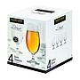 Leona Cristallin 370 Ml Verre Pilsner Ensemble De 4