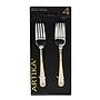 Artika 4 Pk Cake Fork / Gold