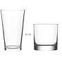 12 PK 6x10 Oz + 6x16 Oz Drinking Glasses